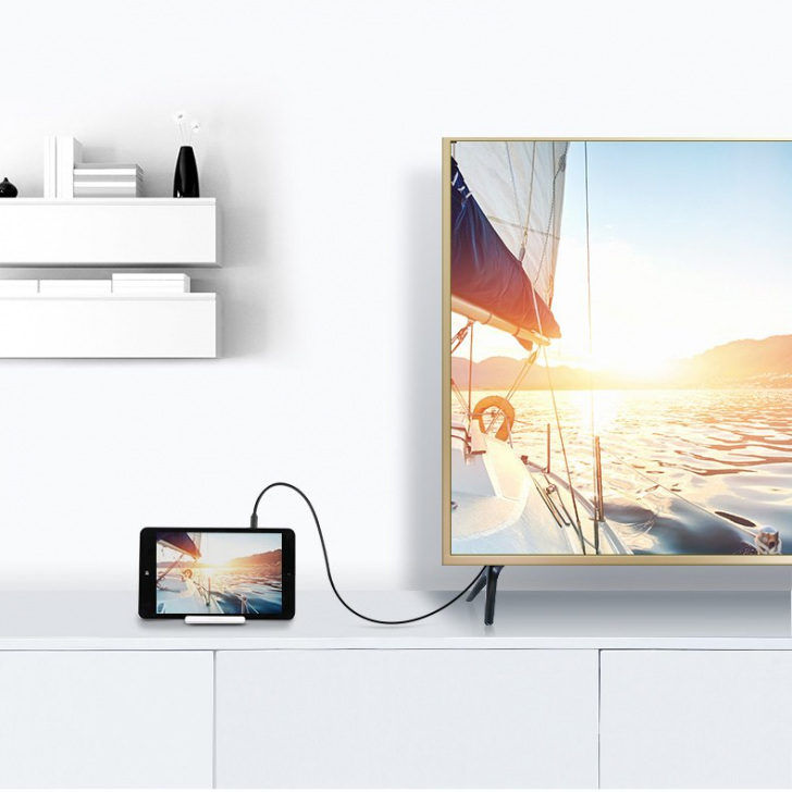 Pol Pl Ugreen Kabel Przewod Hdmi Micro Hdmi 19 Pin 2 0v 4k 60hz 30awg 1 5m Czarny 30102 57401 4