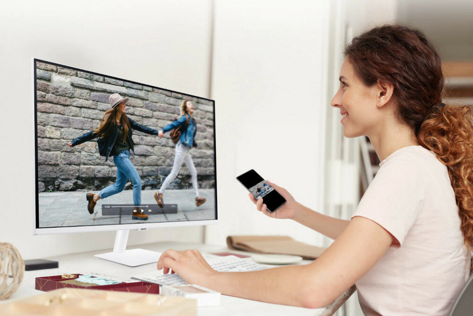 Monitor Samsung Smart Ls27am501nuxen 0 Baner