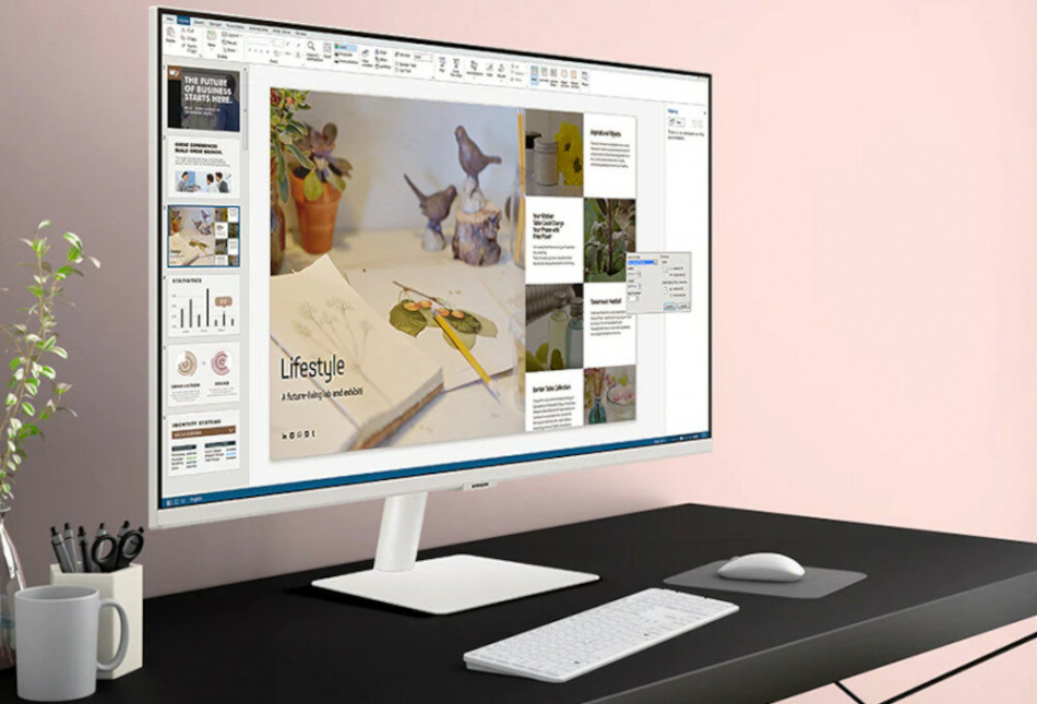 Monitor Samsung Smart Ls27am501nuxen 2 Minimalizm