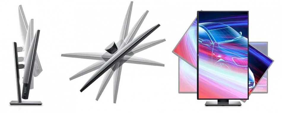 Monitor Dell U2720q 10 Regulacja Podstawy