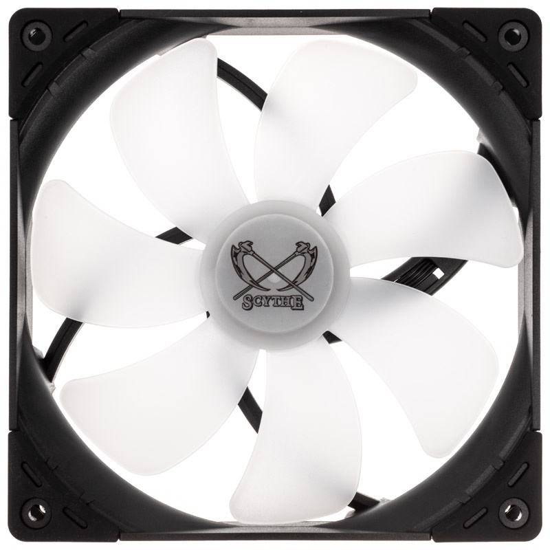 Scythe Kaze Flex 140 Square Argb Pwm Fan 300 1200rpm 140mm Black Lusy 135 76192 3