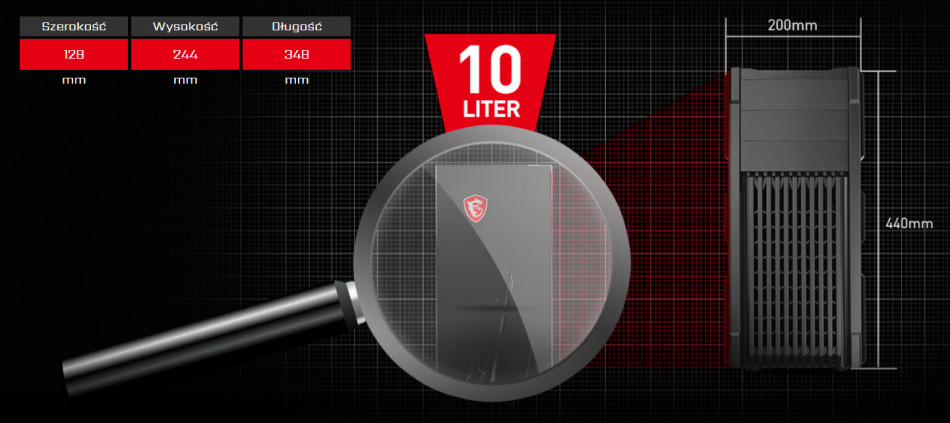 Zestaw Msi Mag Obudowa