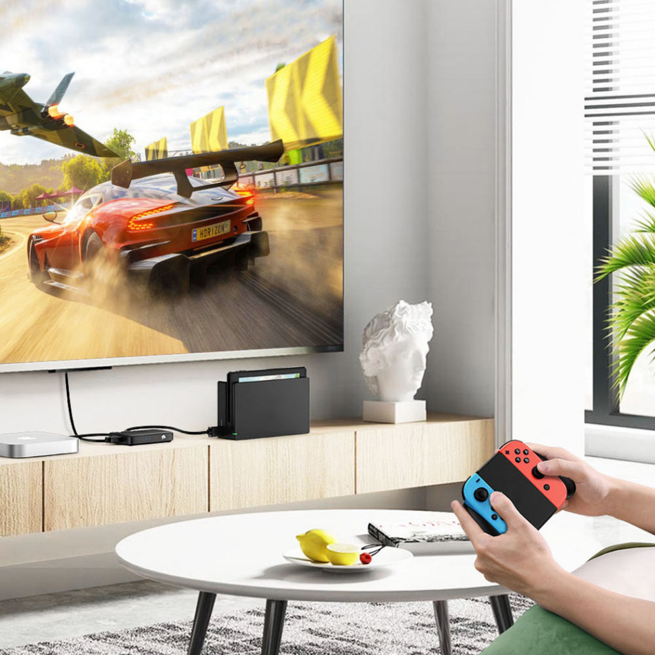 Pol Pl Ugreen Przelacznik Rozdzielacz Splitter Switch Hdmi 3x Hdmi 4k 30hz Czarny Cm332 80125 79763 8