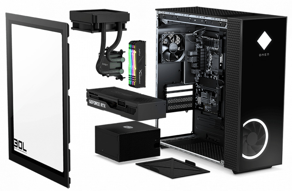 Orisa Premium 30l Liquidcooled Doradooc Whiteled Rtx3080 Shadowblack Nonodd Hero Exploded V1