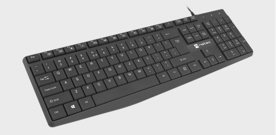 Natec Nautilus Czarna Ergonomia