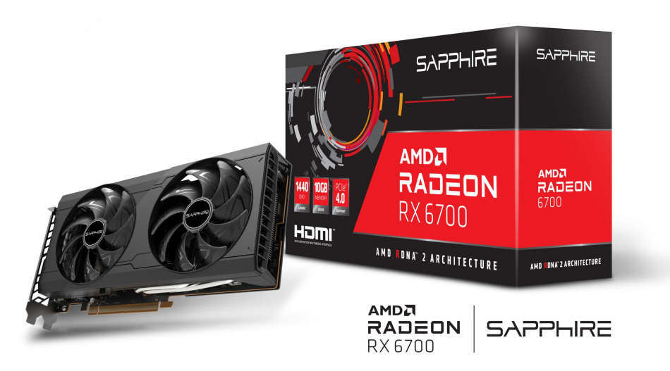 Sapphire Rx 6700 Gaming Oc Box