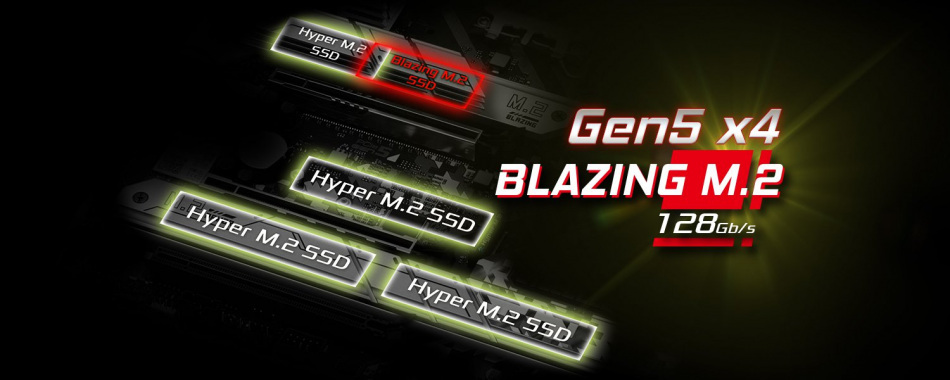 Blazingm 2pciegen5 Z790 Steel Legend Wifi554477