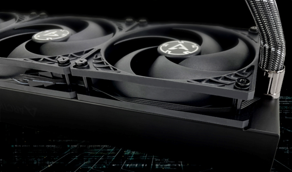 Lf2 Series Feature Cable Management Standard 3 Fans