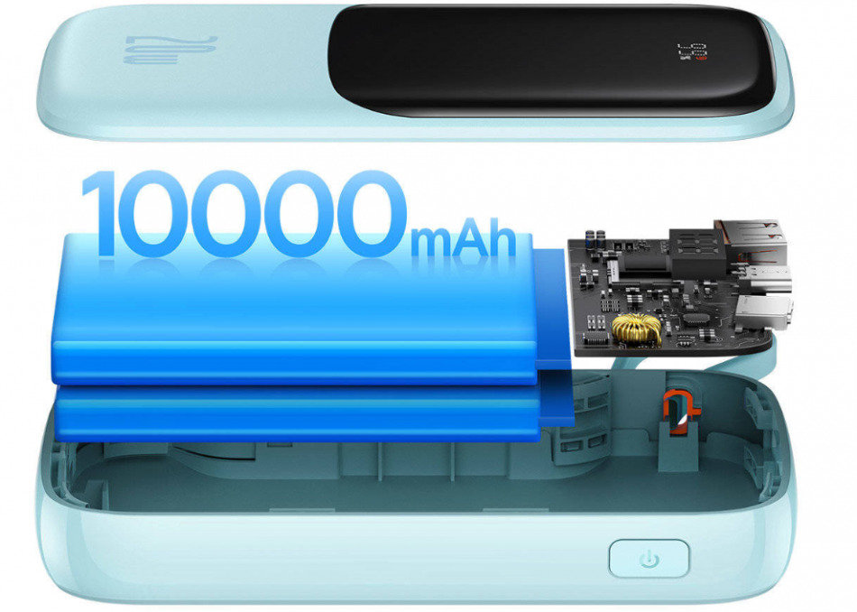 Baseus Qpow Pro 10000 20w Niebieski