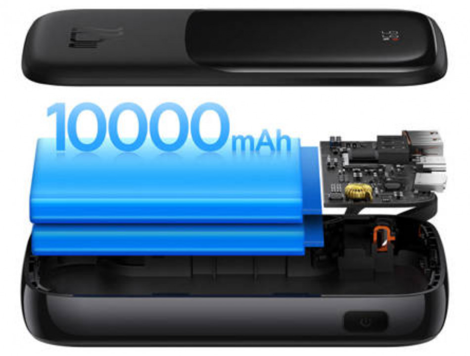 Baseus Qpow Pro 10000mah 22 5 Czarny