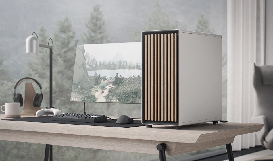 Fractal Design North Chalk White Tg 1