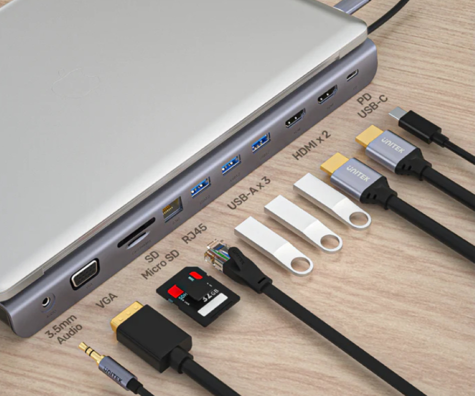 Hub Usb 11 W 1 Unitek 4