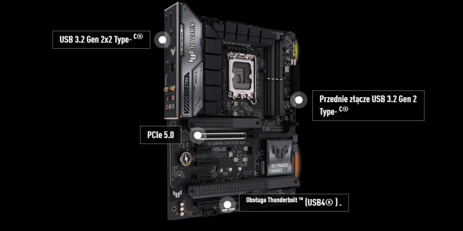 Tuf Gaming Z790 Plus Wifi Lacznoscwifi