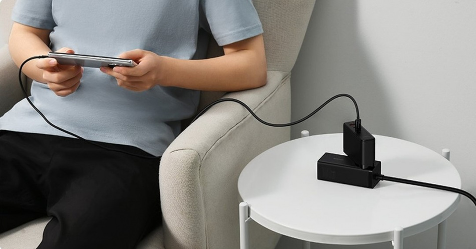 Baseus Gan5 Pro 2xusb C Usb 140w Eu Black