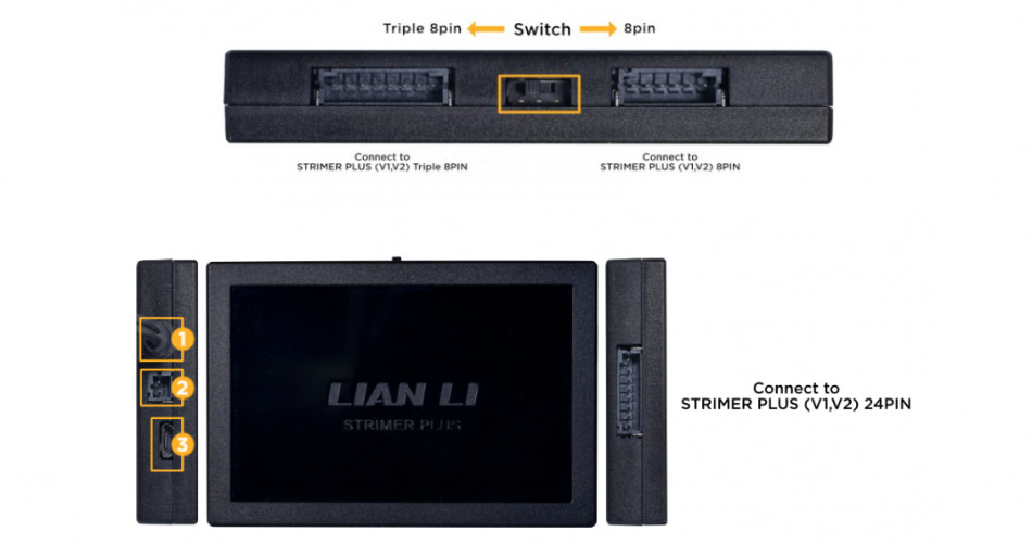 Lian Li Strimer L Connect3 Kontroler