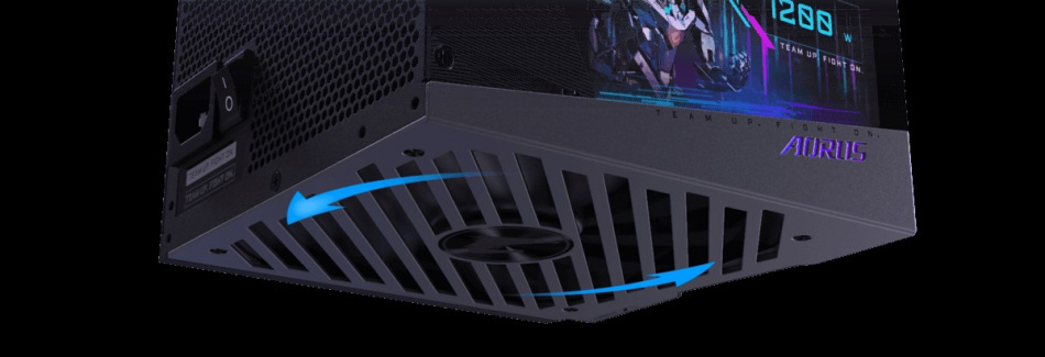 Aorus P1200w 80plus Platinum Wentylator