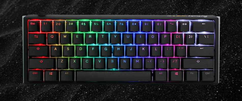 Ducky One 3 Mini Black White