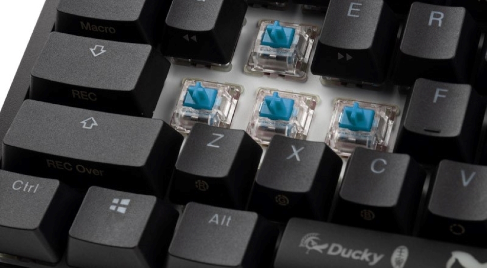 Ducky One 3 Sf Black White Mx Blue Rgb