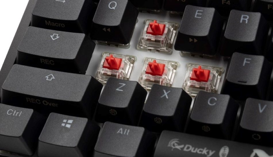 Ducky One 3 Sf Black White Mx Red Rgb