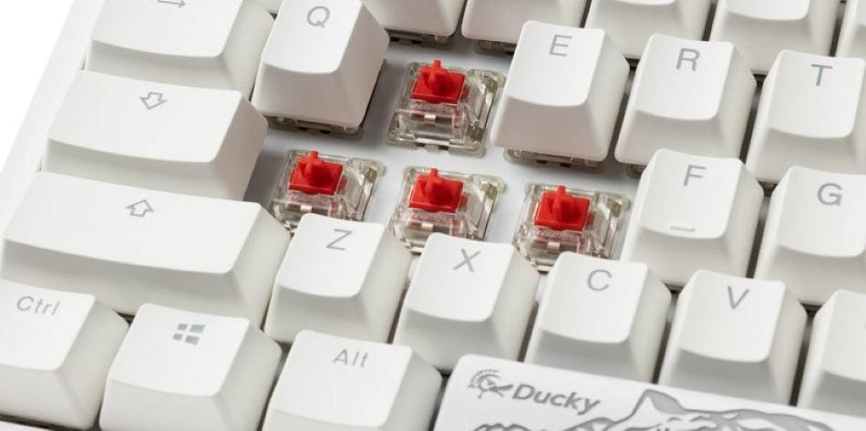 Ducky One 3 Tkl White Mx Red Rgb