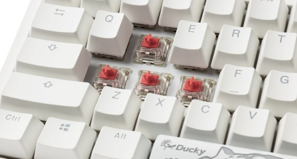 Ducky One 3 Tkl White Mx Silent Red Rgb