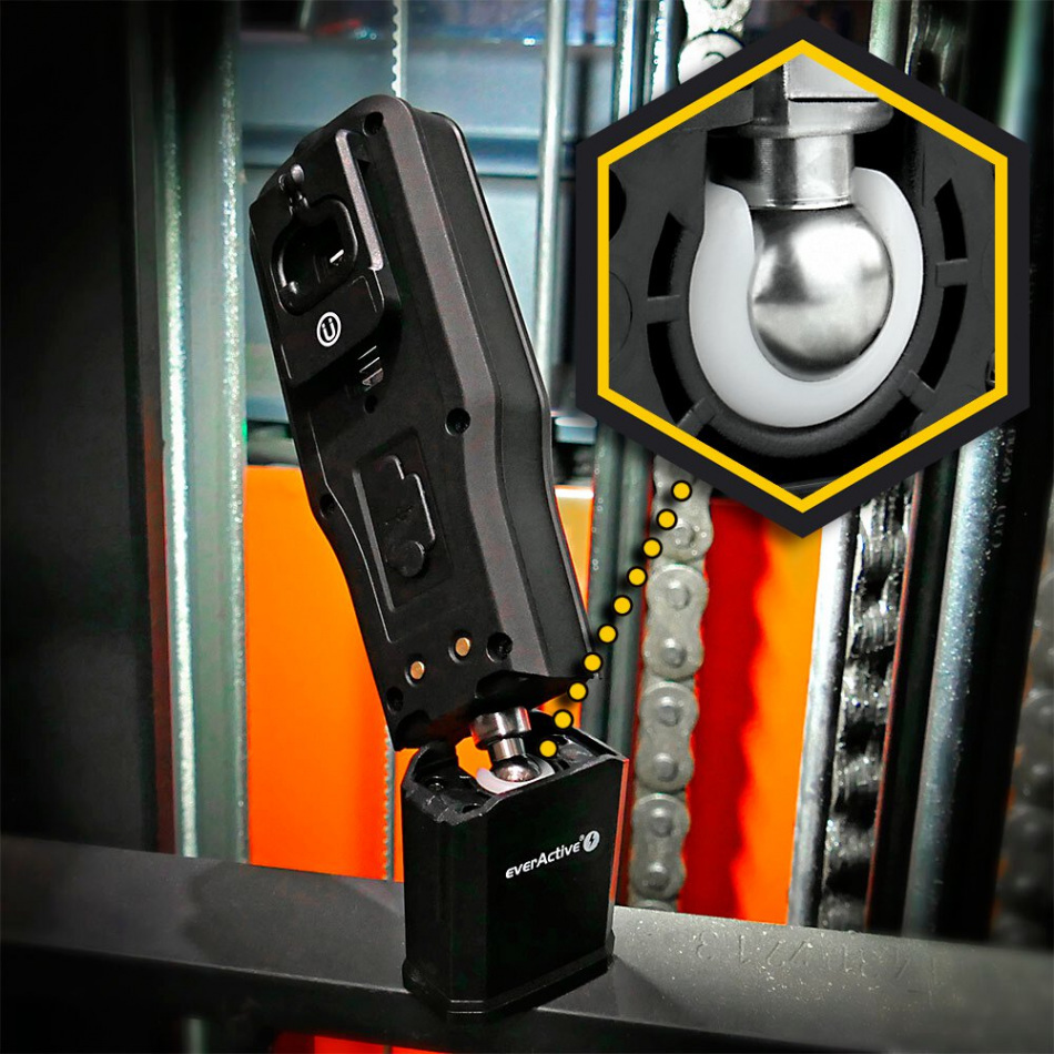 Ladowalna Latarka Warsztatowa Led Everactive Wl 600r