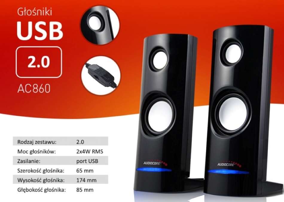 Audiocore Ac860 Black 9