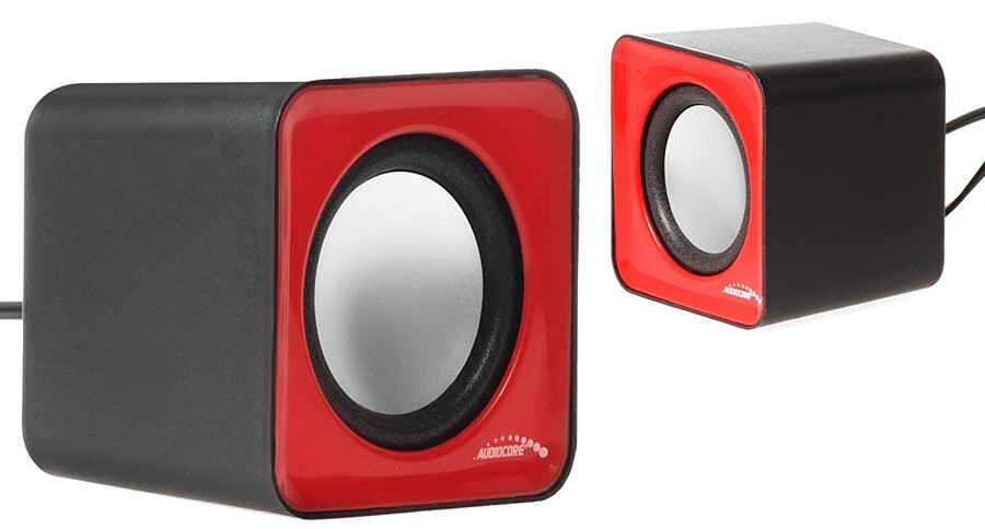 Audiocore Ac870 R Red Black