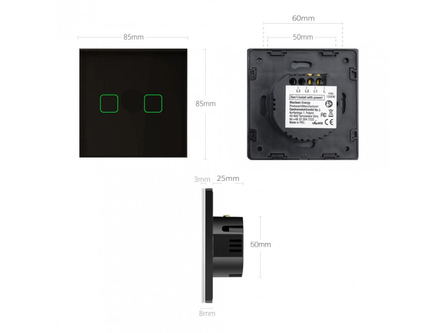 Maclean Mce703b Wymiary