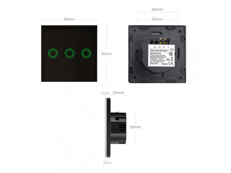 Maclean Mce705b Wymiary