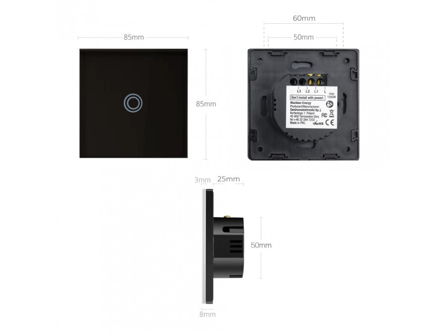 Maclean Mce702b Wymiary