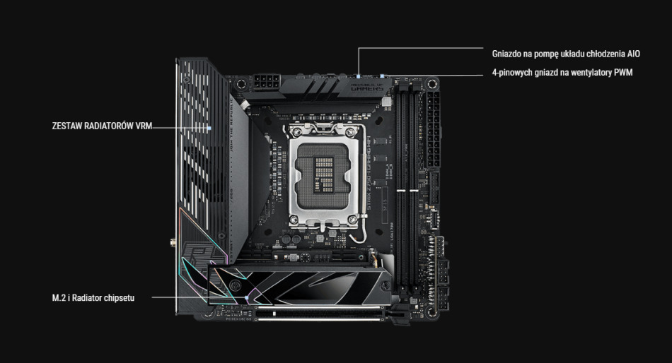 Rog Strix Z790 I Gaming Wifi Chlodzenie