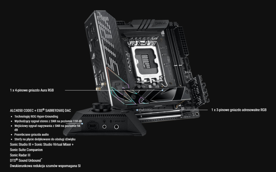 Rog Strix Z790 I Gaming Wifi Immersja