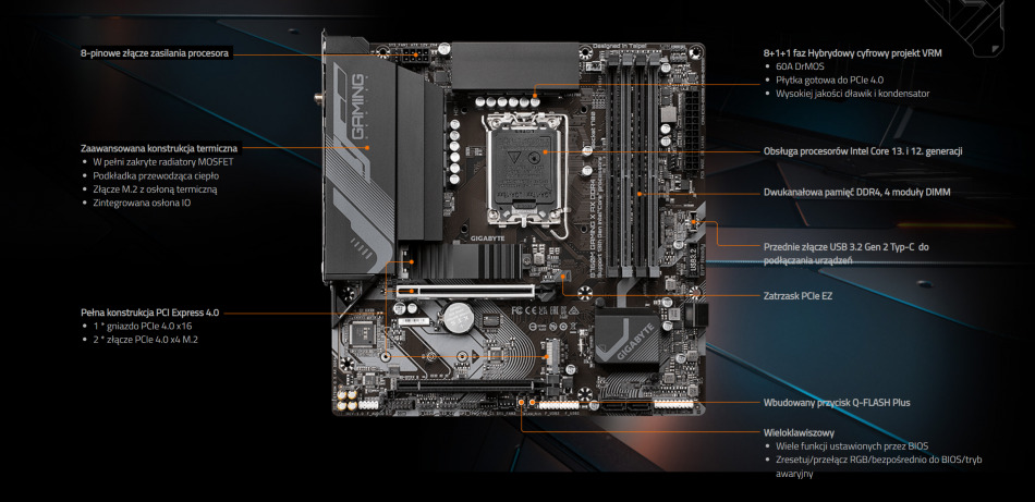 Gigabyte B760m Gaming X Ax Ddr4