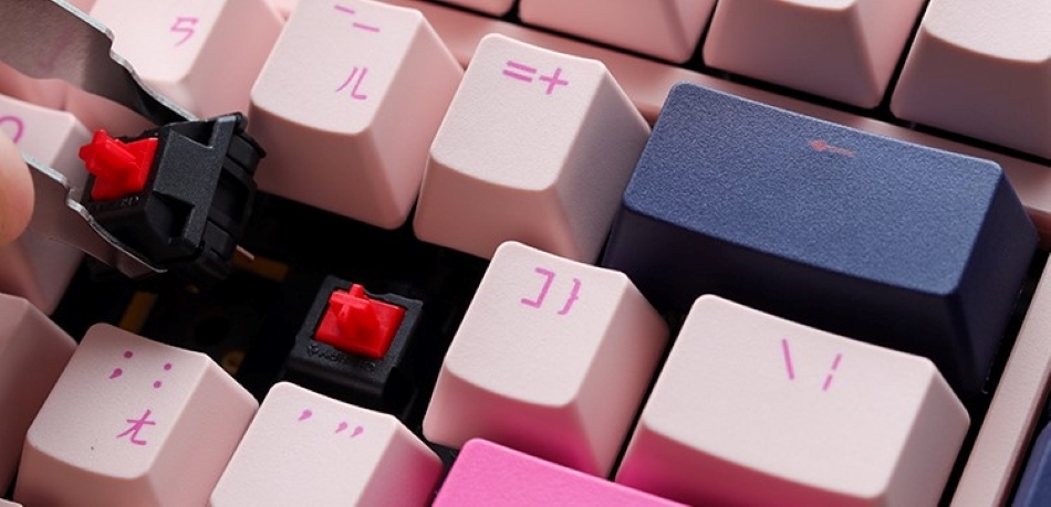 Ducky One 3 Fuji Mx Silent Red Przelaczniki