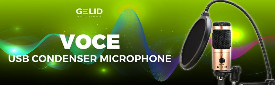 Gelid Usb Microphone Set