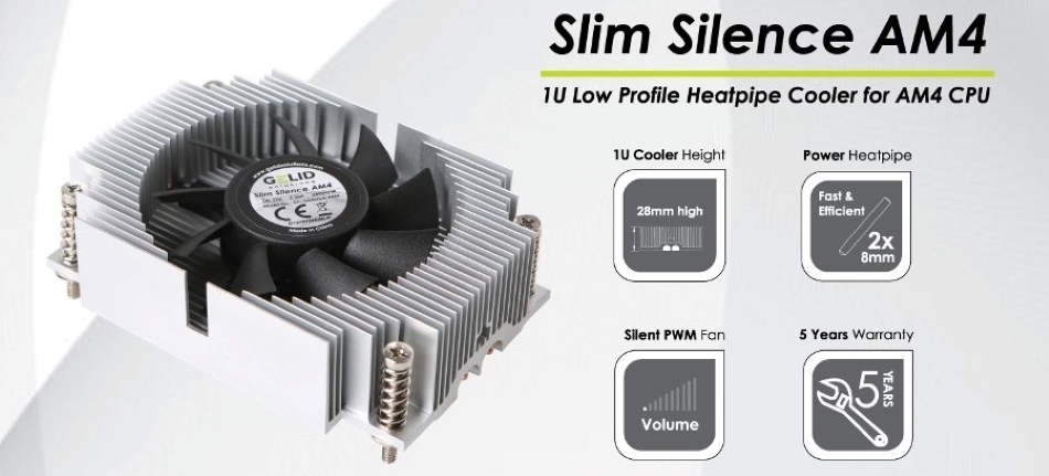 Gelid Slim Silence Am4