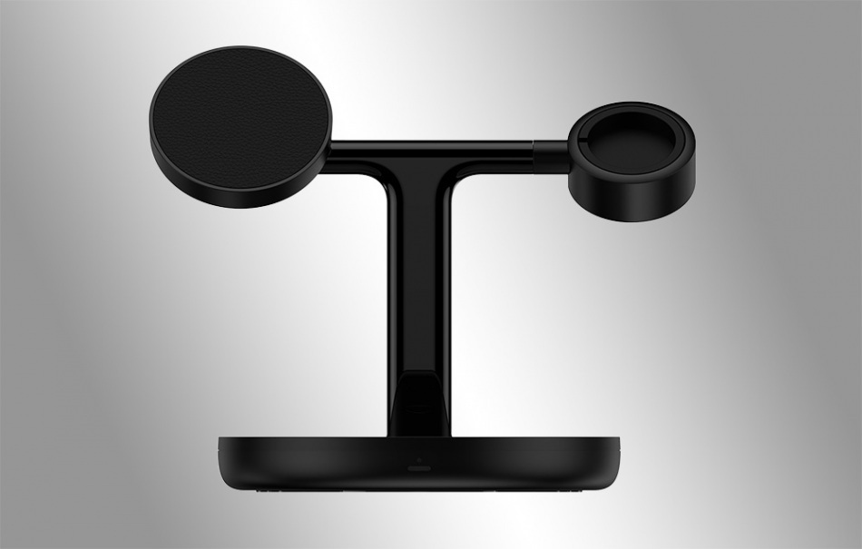 Pol Pl Ladowarka Indukcyjna Baseus Stojak 3w1 15w Magsafe Czarna 25253 1 1