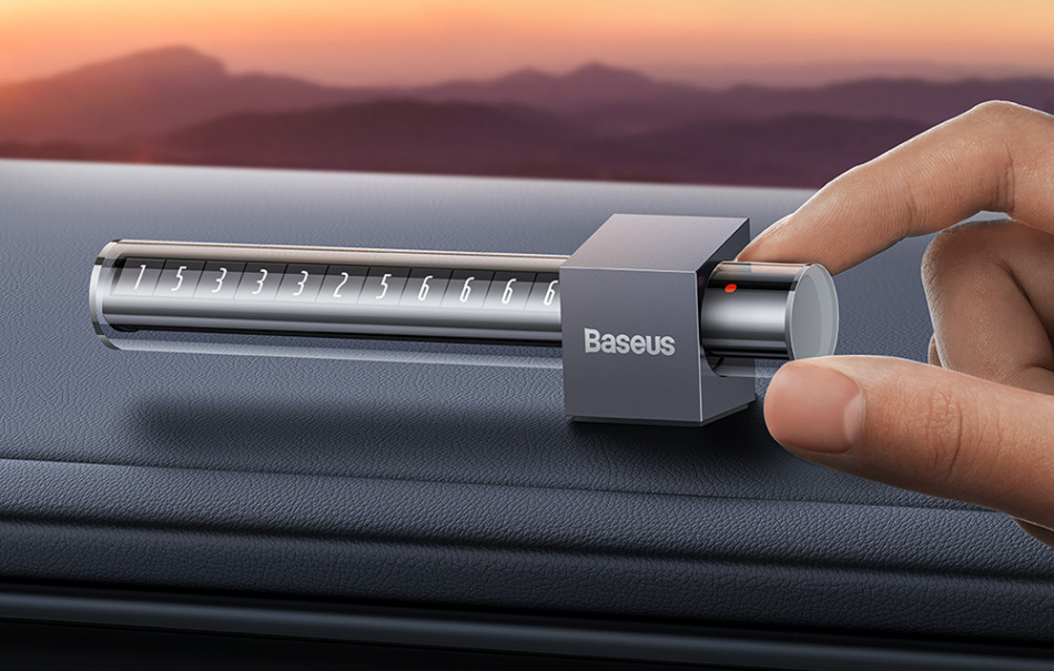 Pol Pl Tabliczka Parkingowa Na Numer Telefonu Baseus Space Cabin 27201 1 3