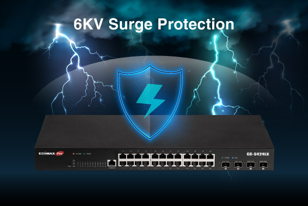 Gs 5424lx Banner04 6kv Surge Protection