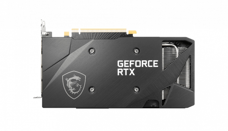 Rtx 3050 Ventus 2x Oc 8g Tylna Plyta