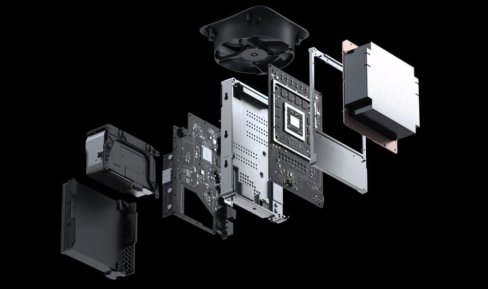 Konsola Xbox Series X Microsoft 4 Podzespoly