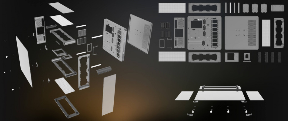 Thermaltake Core P8 Black Tg Modulowosc