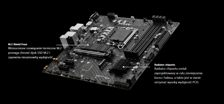 Msi Pro B760m P Ddr4 Chlodzenie