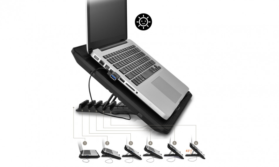 Deepcool U Pal Regulacja