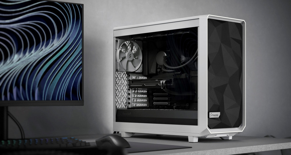 Meshify 2 Lite White Tg Clear Tint