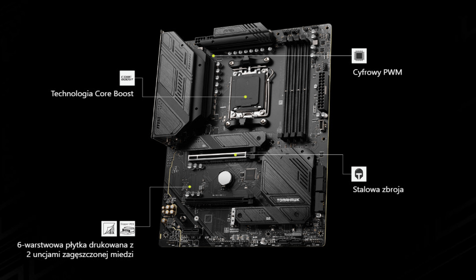 Msi Mag B650 Tomahawk Wifi Funkcje