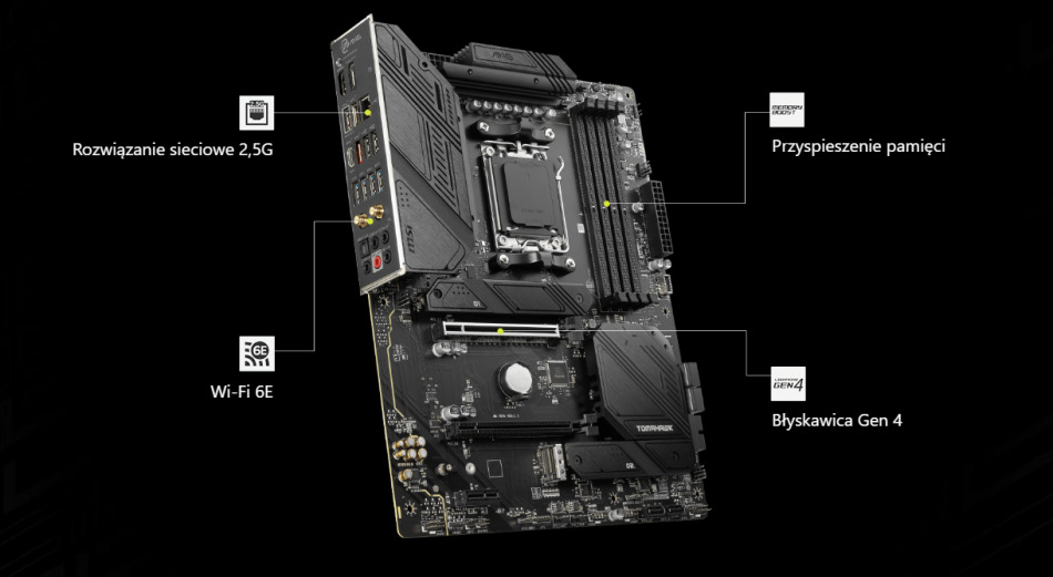 Msi Mag B650 Tomahawk Wifi Lacznosc