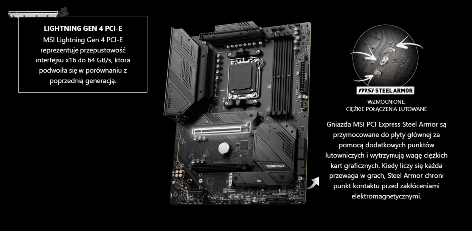 Msi Mag B650 Tomahawk Wifi Steelarmor