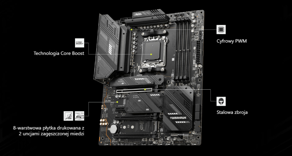 Msi Mag X670e Tomahawk Wifi Funkcje